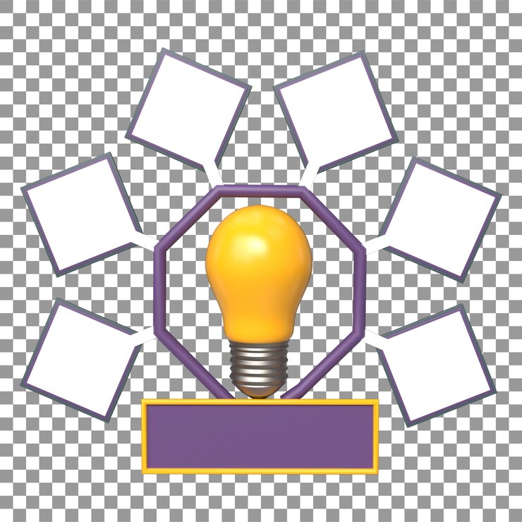 PSD 3d conception de modèle d'infographie vide et propre pour la maquette étapes de visualisation des données commerciales chronologie