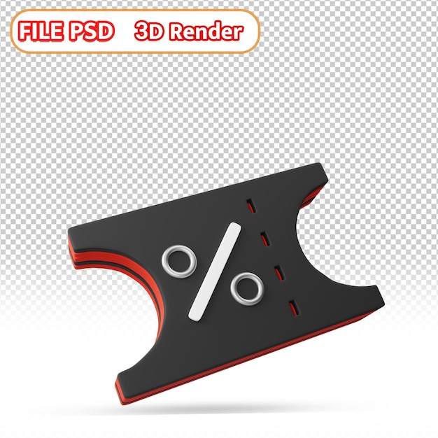 PSD 3d-coupen