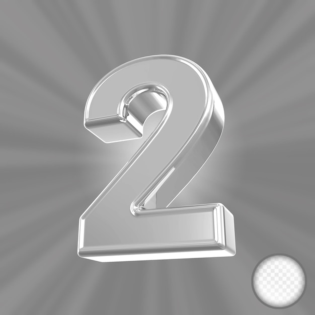 3D d'argento numero 2