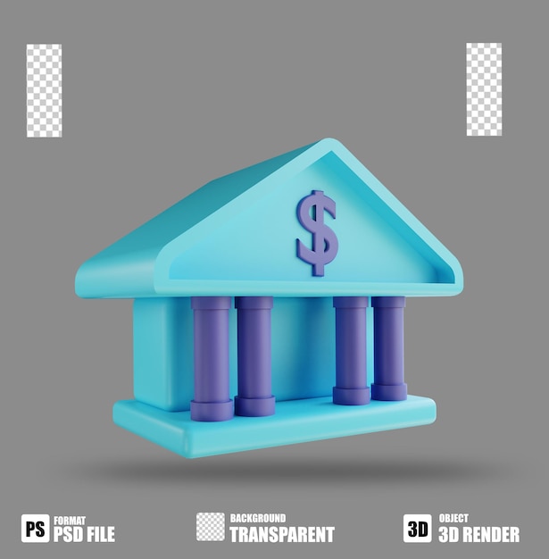 3D-Darstellung Bank 2