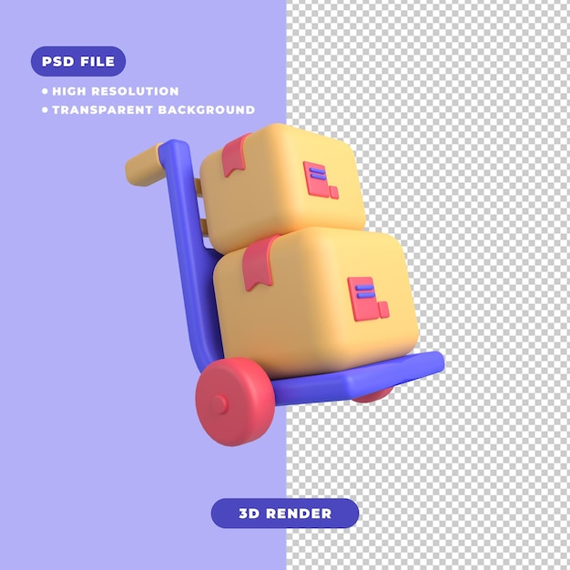 3D-Darstellung des Liefersymbols
