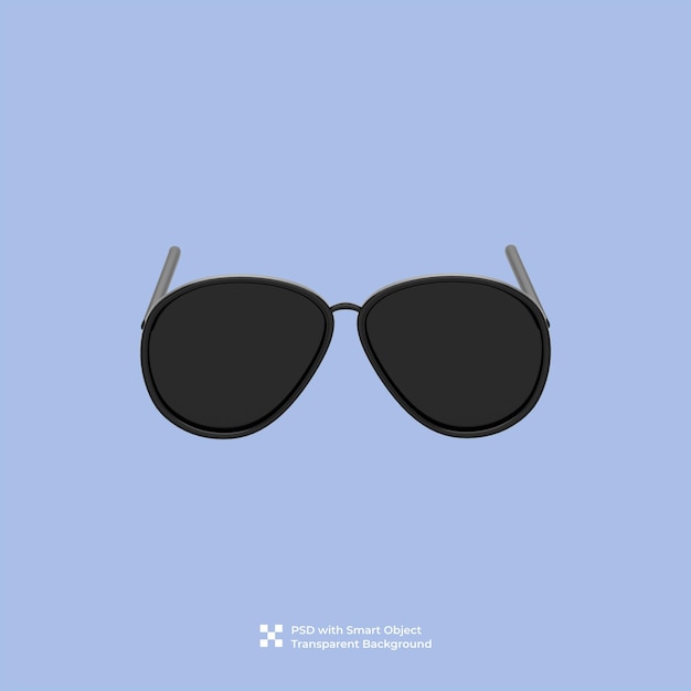 3D-Darstellung einer Sonnenbrille