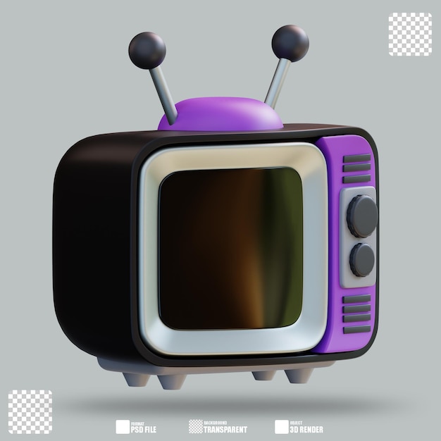 3D-Darstellung Fernsehen 3
