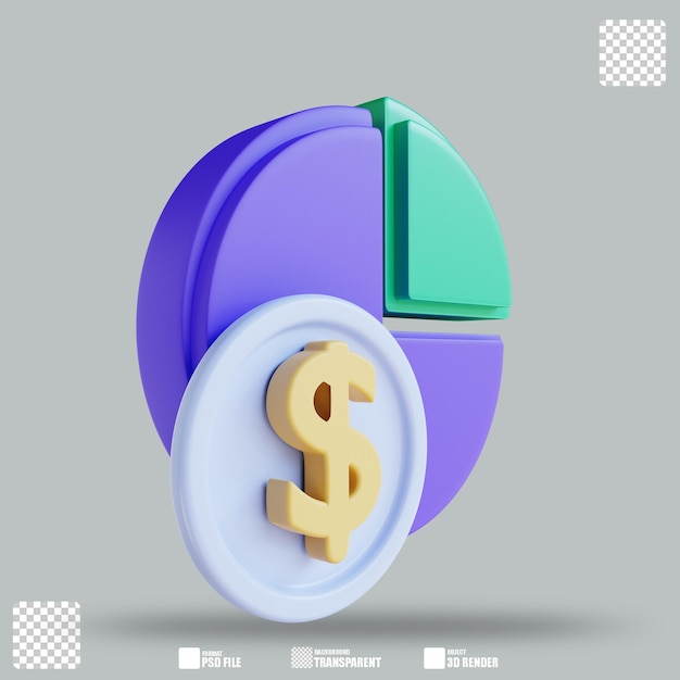 3D-Darstellung Kreisdiagramm 3