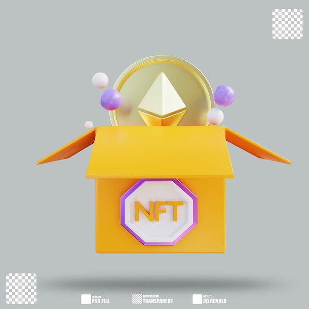 3D-Darstellung NFT-Box 2