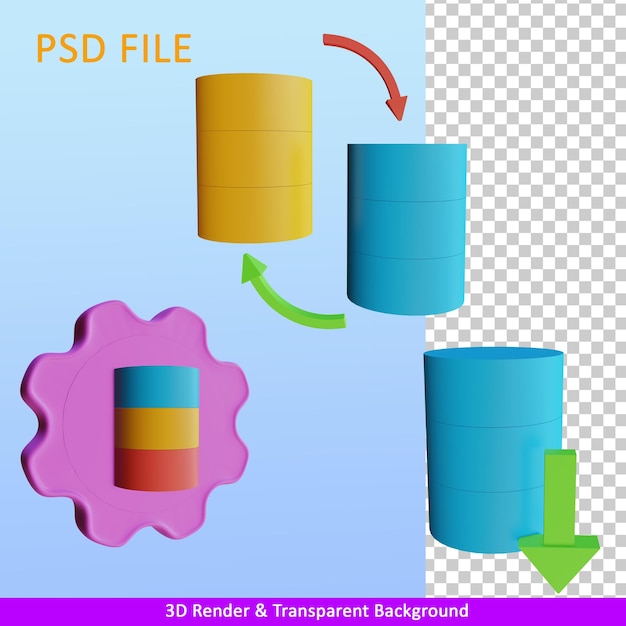 3D-Darstellungsdatenbank