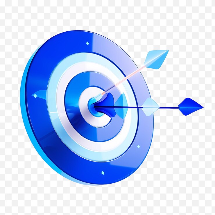 3d dart icon illustrations