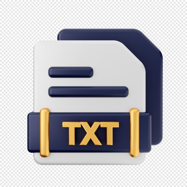 3D-Dateiformat-Icon-Illustration-Rendering