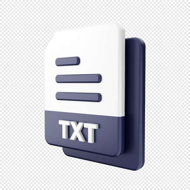 3D-Dateiformat-Icon-Illustration-Rendering