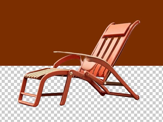 PSD 3d deck chair summer concept