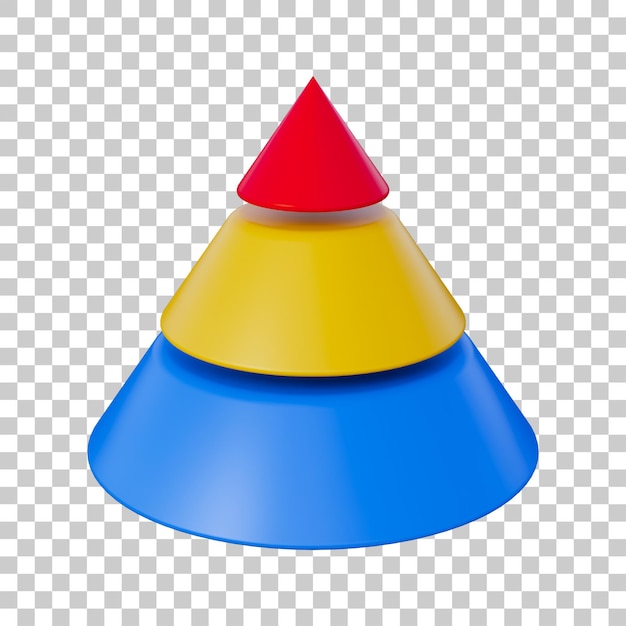 3D-Diagramm-Infografik-Symbol