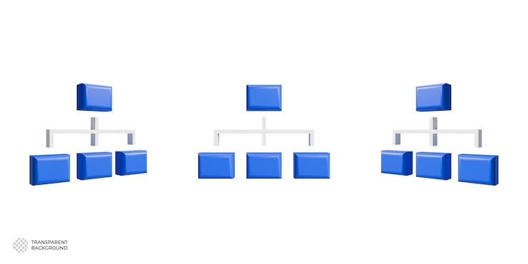 PSD 3d-diagramm-symbol
