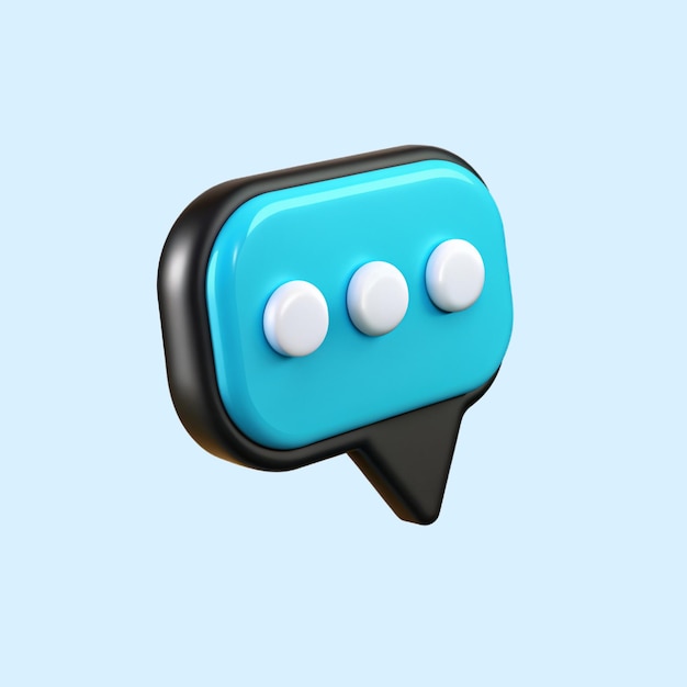 3D-Dialog-Bubble-Flach-Symbol