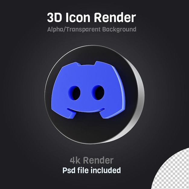 3d-discord-symbol