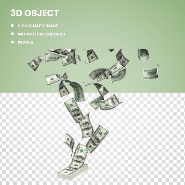 3d-dollar fliegen