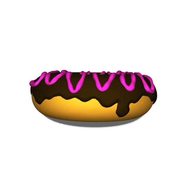 PSD 3d donut premium (em inglês)