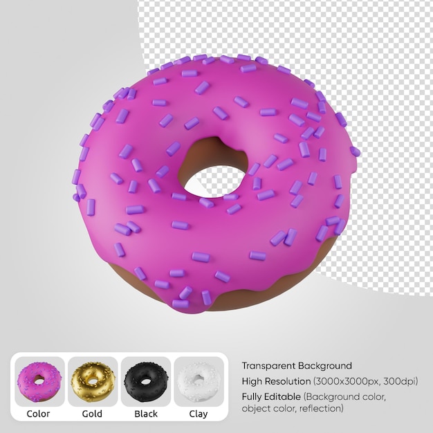 3d-donut