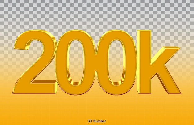 3D dorado 200k