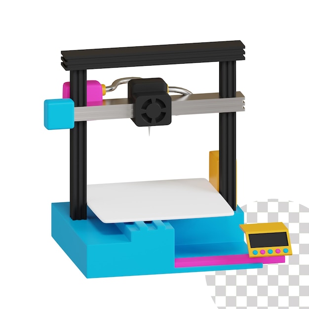3D-Drucker Darstellung
