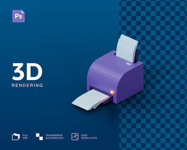 3d-druckerabbildung