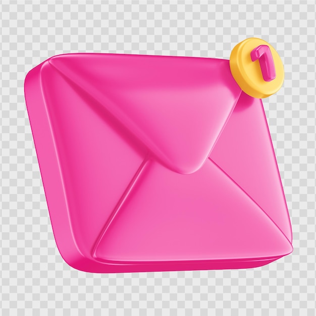 3D-E-Mail-Symbol