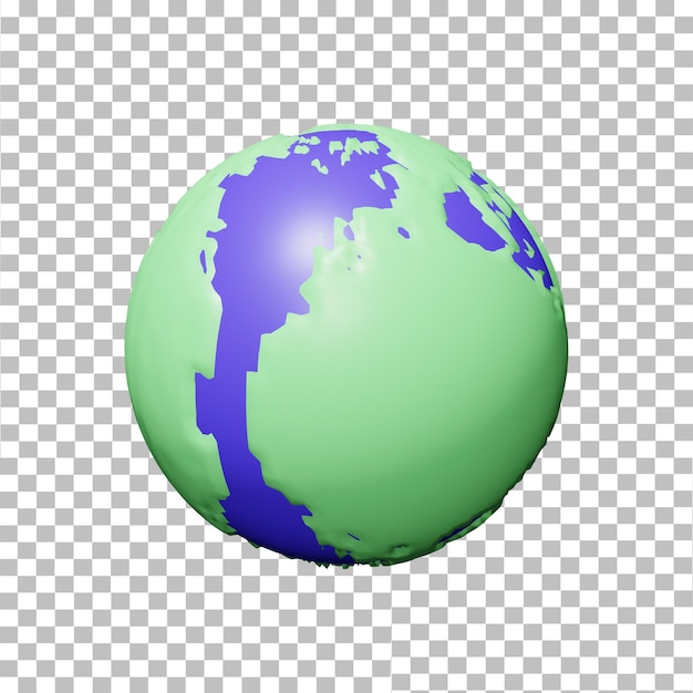 PSD 3d earth