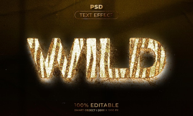 3d editable text and logo effect style mockup with dark abstract background