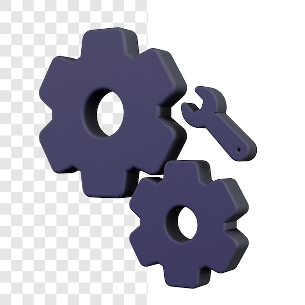 3D-Einstellungsoptionen Konzeptdesign