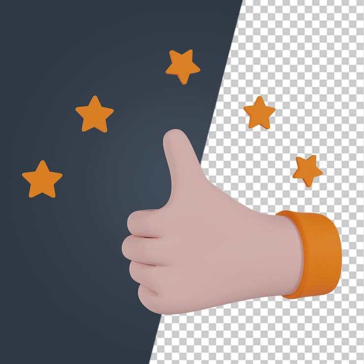 PSD 3d-element-liefer-symbol-rendering