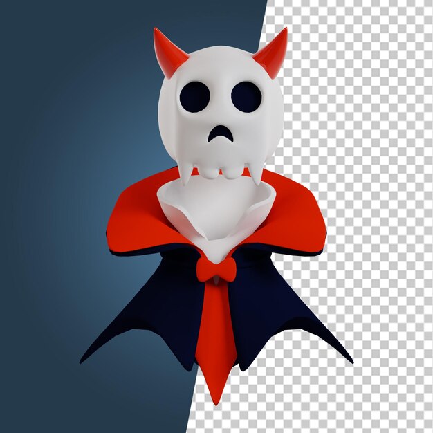 PSD 3d-element-symbol halloween-feiertag festlich