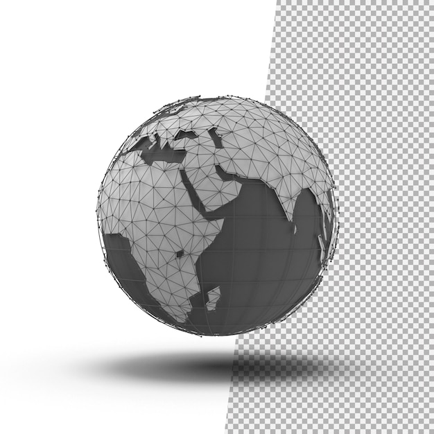 3D-Erdkugel Png
