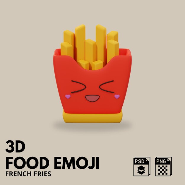 PSD 3d-essen-emoji