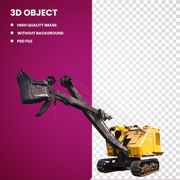 3d Excavator Extraction du charbon