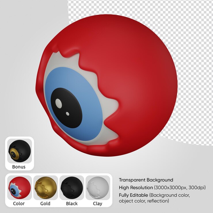 PSD 3d eye