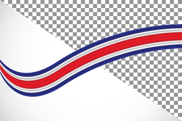 3d fita da bandeira da costa rica34