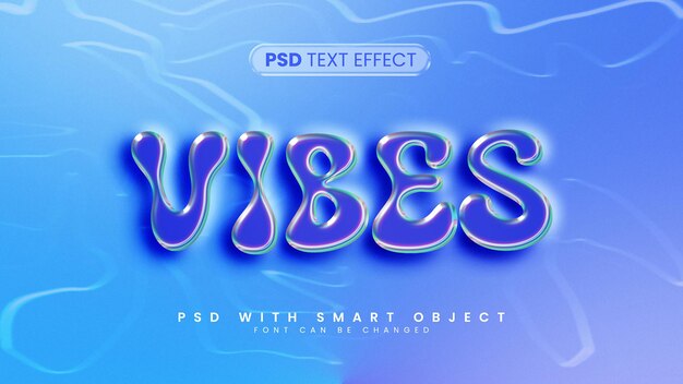 PSD 3d-fluid-text-effekt-stil