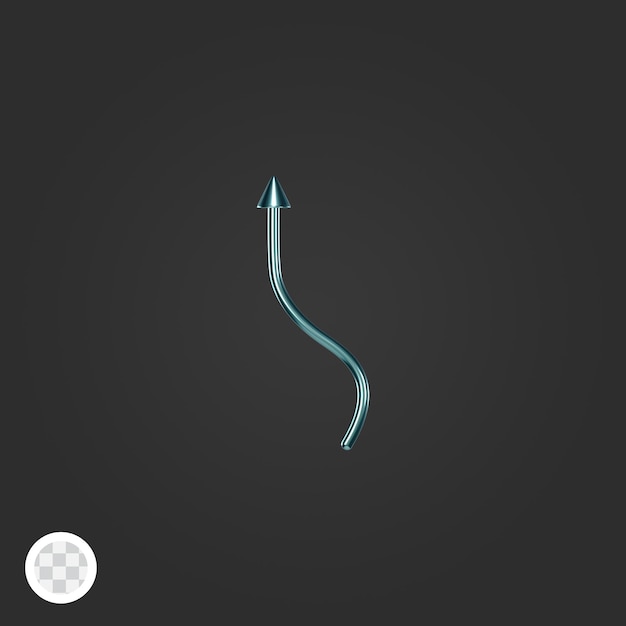 3D-Flusspfeil