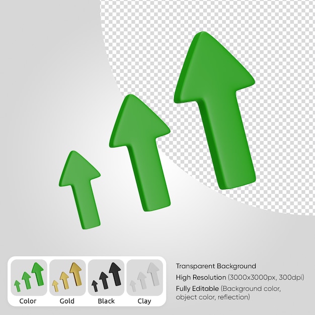 3d frecce su statistica