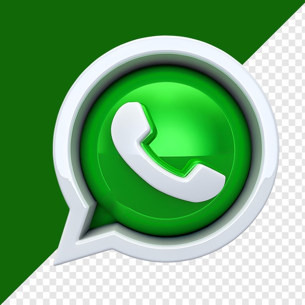 3D frontal whatsapp