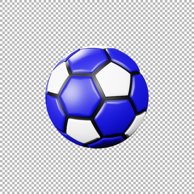 3d-fußball-illustration