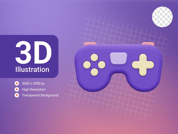 PSD 3d-gamepad-symbol