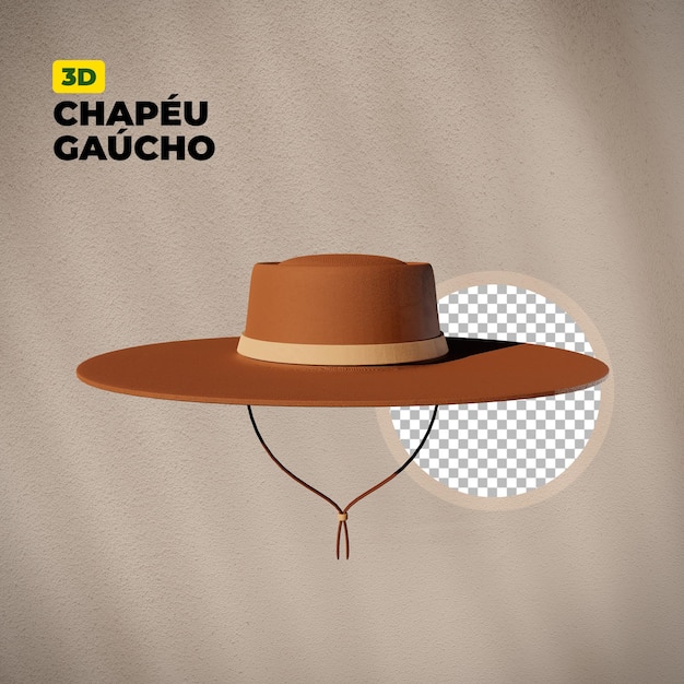 PSD 3d-gaucho-hut