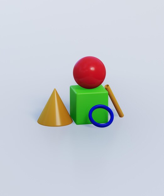 3D-geometrische Formen