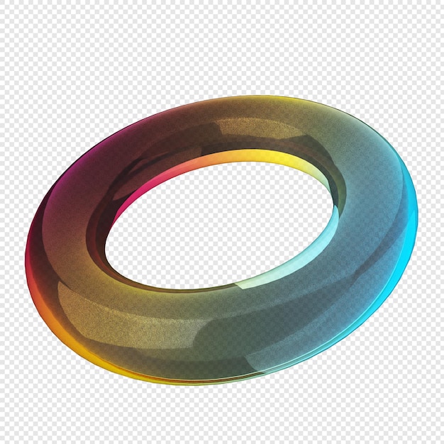 3D-geometrische Glasverlaufsfarbe
