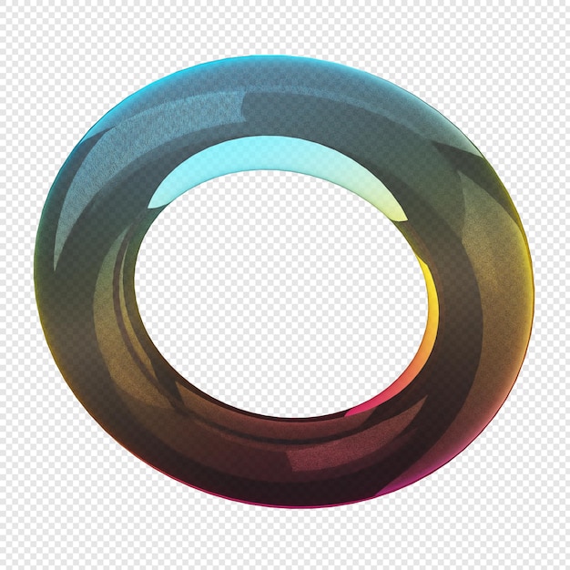 3D-geometrische Glasverlaufsfarbe
