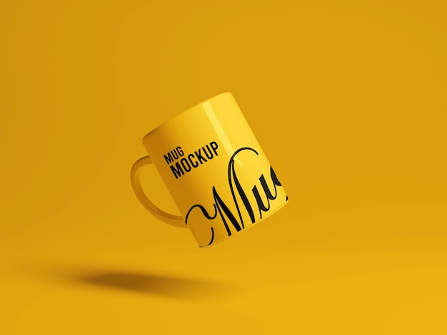 3D gerenderter Becher Mockup
