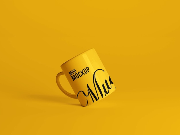 3D gerenderter Becher Mockup