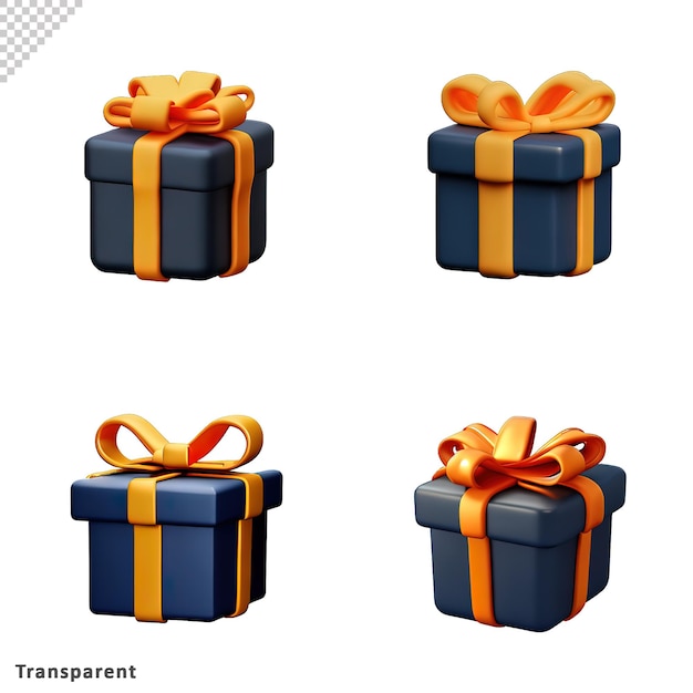 3D-Geschenkbox-Packung