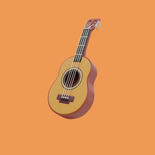 PSD 3d-gitarre
