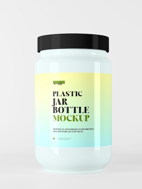 3D-Glanzmodell Plastikbecher mit Deckel auf isoliertem Hintergrund mit realistischem 3D-Rendering-Mockup
